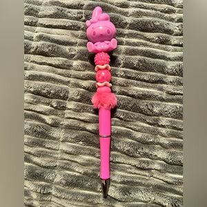 Adorable Pink Character Pen